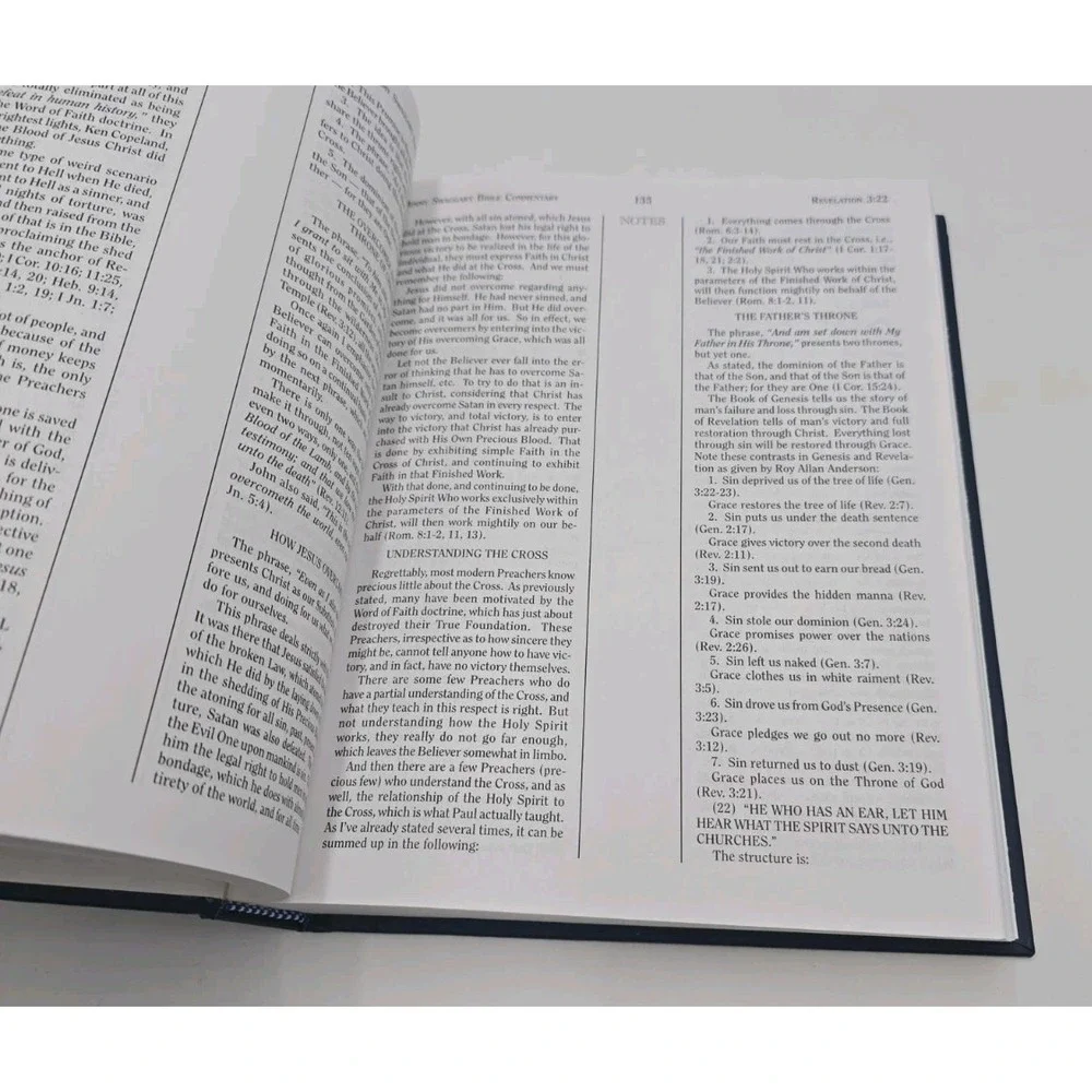 Jimmy Swaggart Bible Commentary Revelation Hardcover Christian Bible Study Book